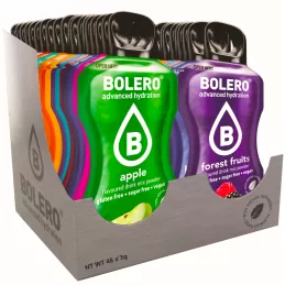 3) 48 Flavours - Box of 48 Sachets (48x3g) sugar-free drink - BOLERO®