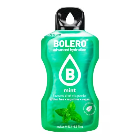 Mint - 3g Sachet for 500ml of ready sugar-free drink - BOLERO®